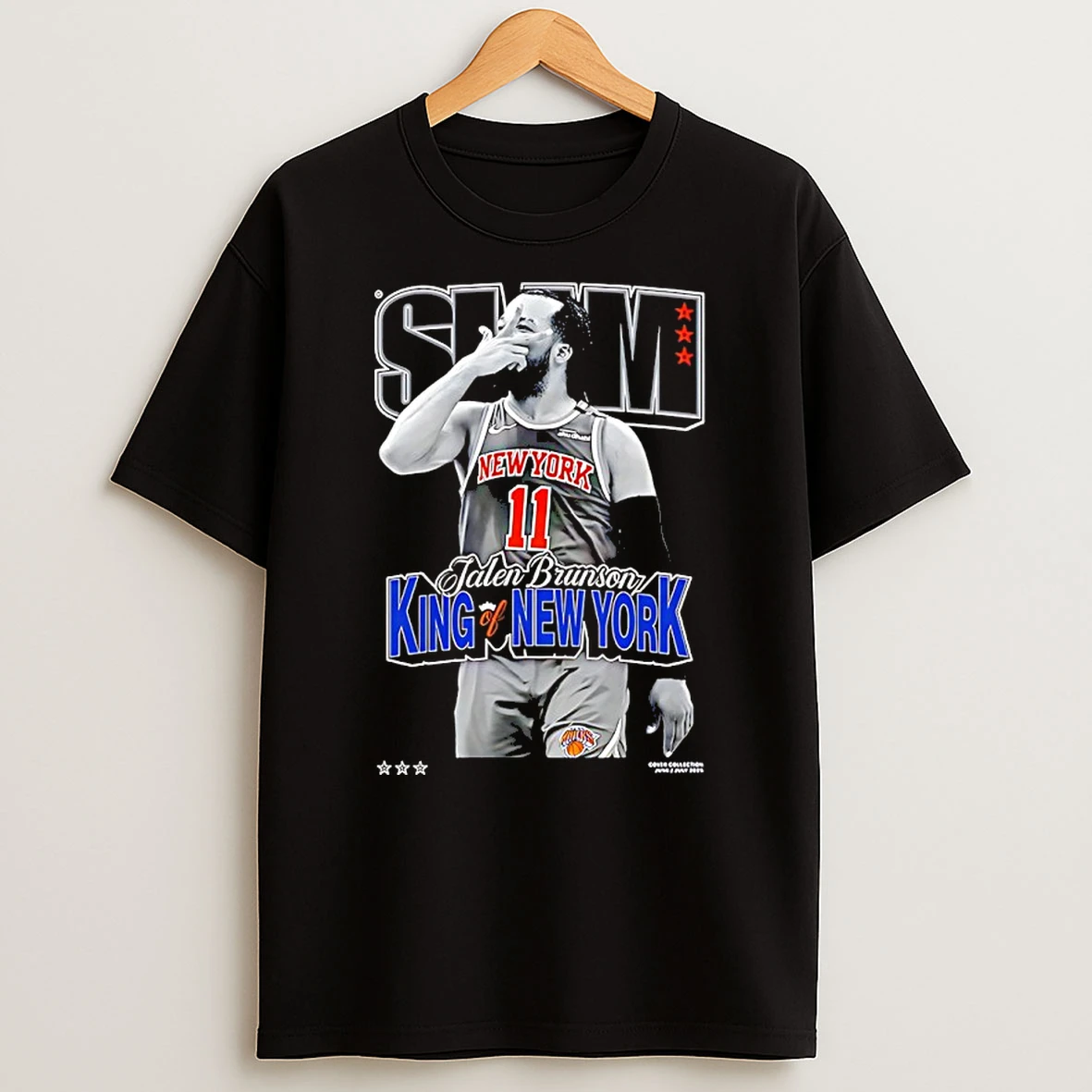Jalen Brunson King Of New York Slam T Shirt