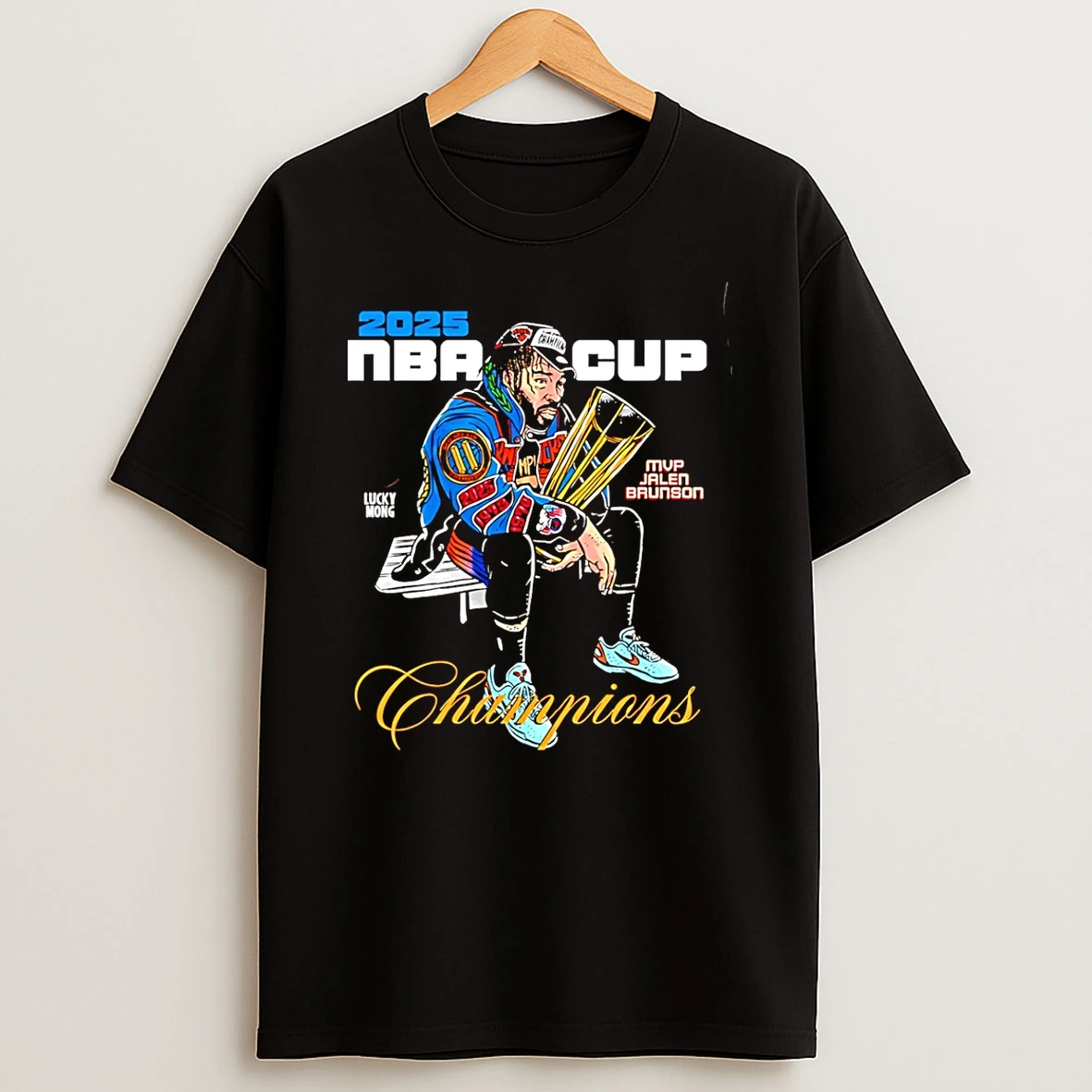 Jalen Brunson Mvp 2025 Nba Cup Champions T Shirt
