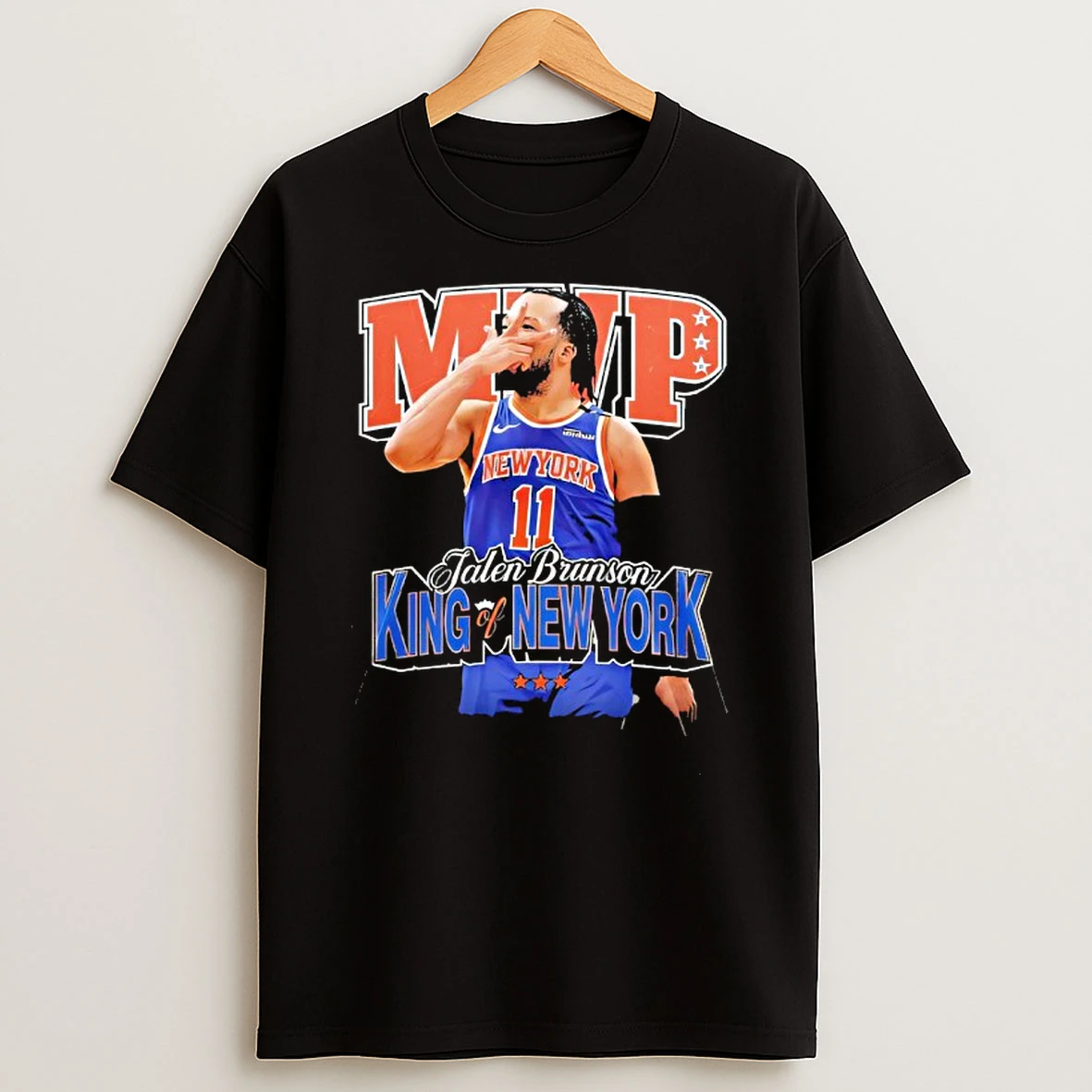 Jalen Brunson Mvp King Of New York T Shirt