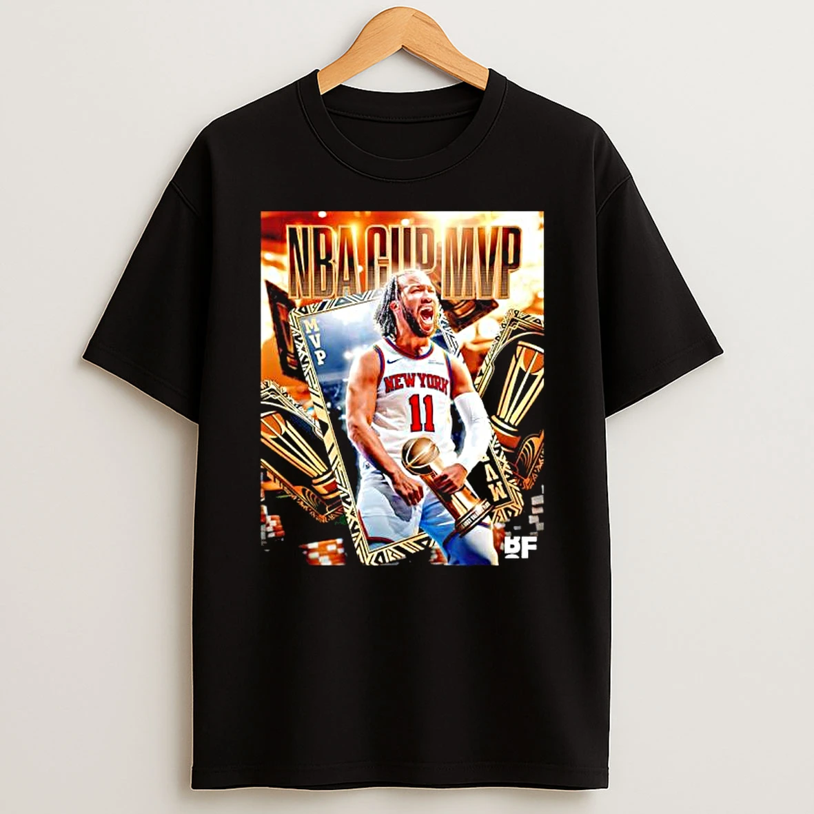 Jalen Brunson New York Knicks 2025 Nba Cup Mvp Graphic T Shirt