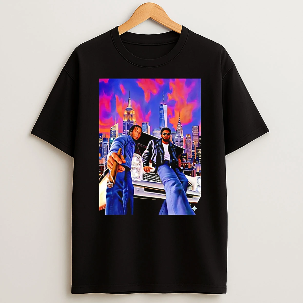 Jalen Brunson And Karl Anthony Towns Ny Knicks Bad Boys Of New York T Shirt