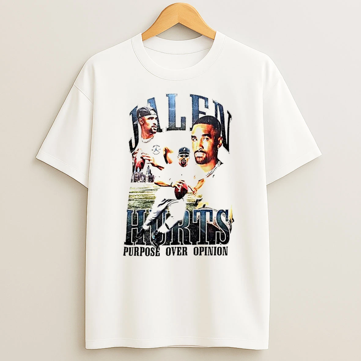 Jalen Hurts Purpose Over Opinion Graphic T Shirt