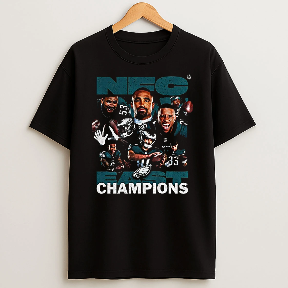 Jalen Hurts Saquon Barkley Philadelphia Eagles Nfc East Football T Shirt