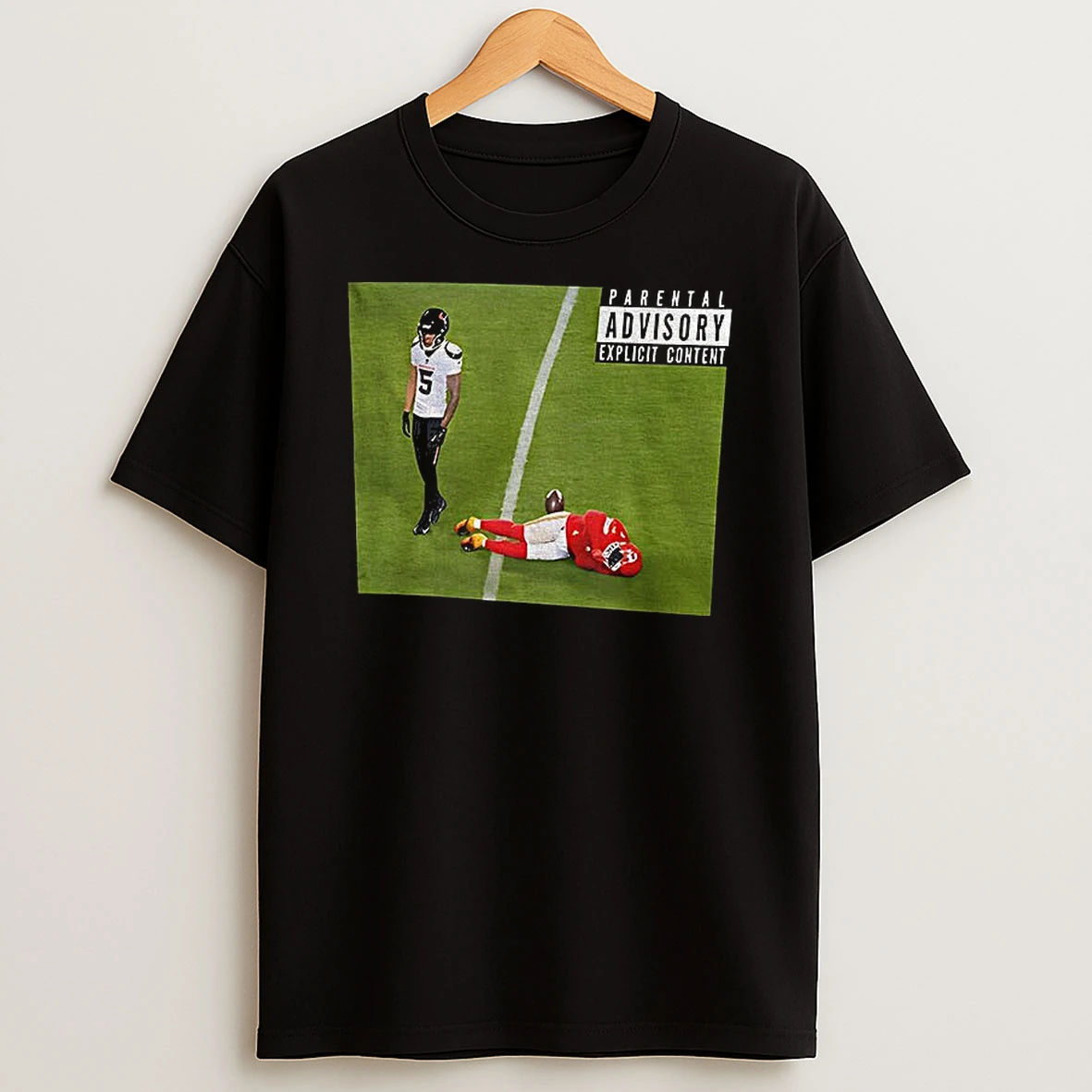 Jalen Pitre Huge Hit Parental Advisory Football Match T Shirt