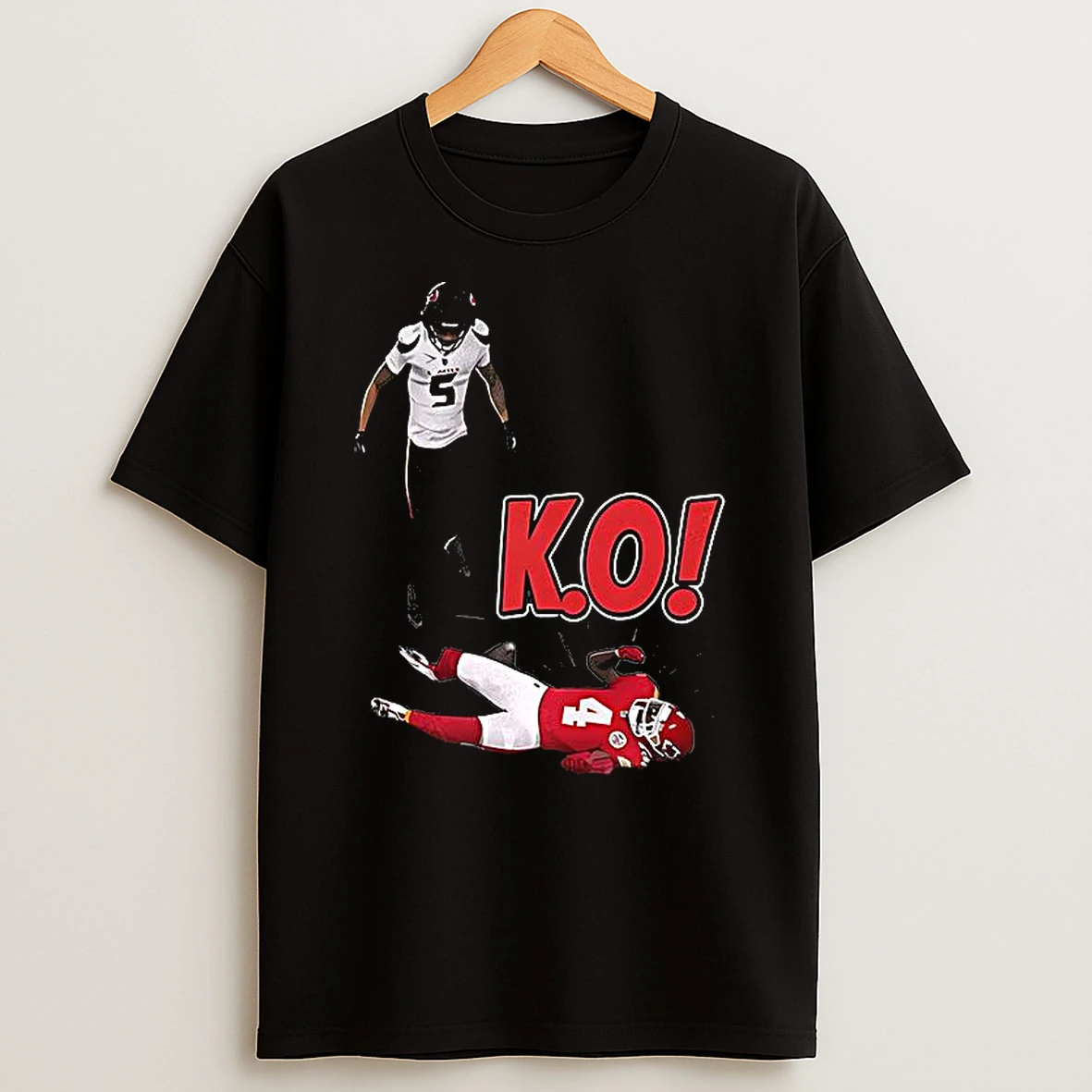 Jalen Pitre Monster Hit On Rashee Rice Houston Texans T Shirt
