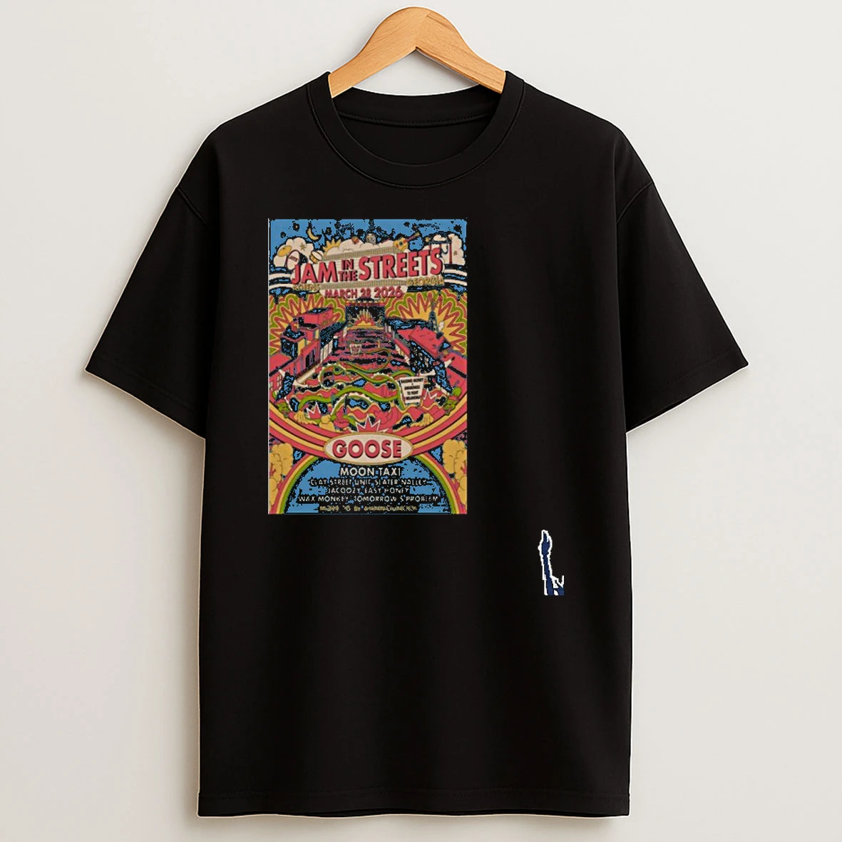 Jam In The Streets Mar 28 2026 Downtown Athens Ga T Shirt