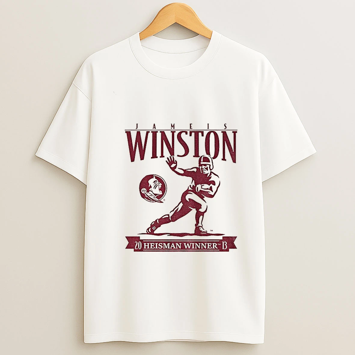 Jameis Winston Heisman Trophy Florida State Football Heisman Winner 2023 T Shirt