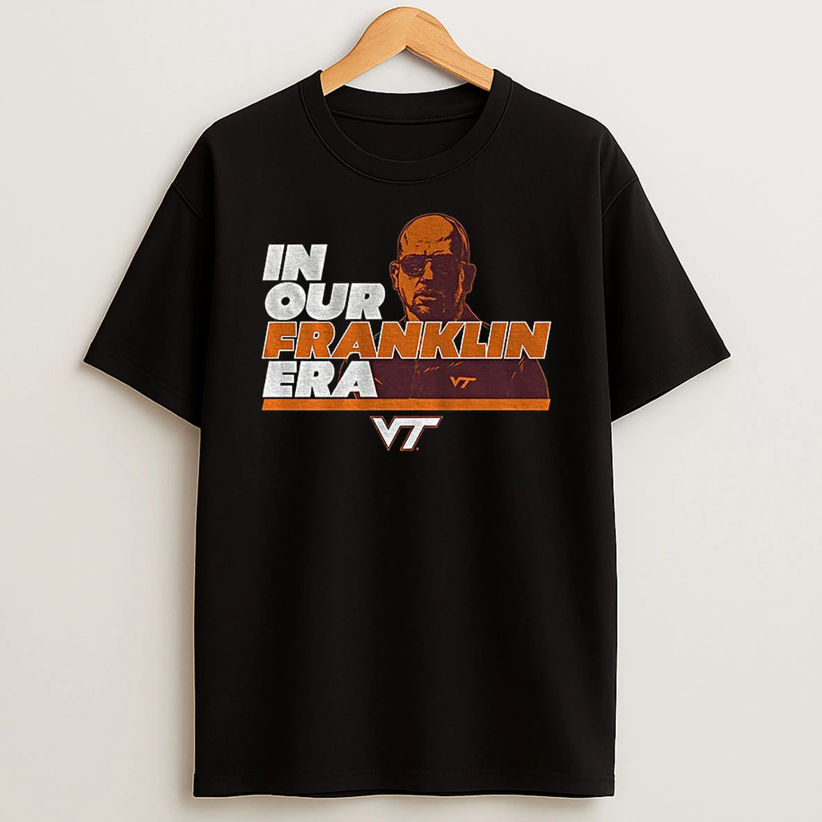 James Franklin In Our James Franklin Era Virginia Tech Hokies Football T Shirt