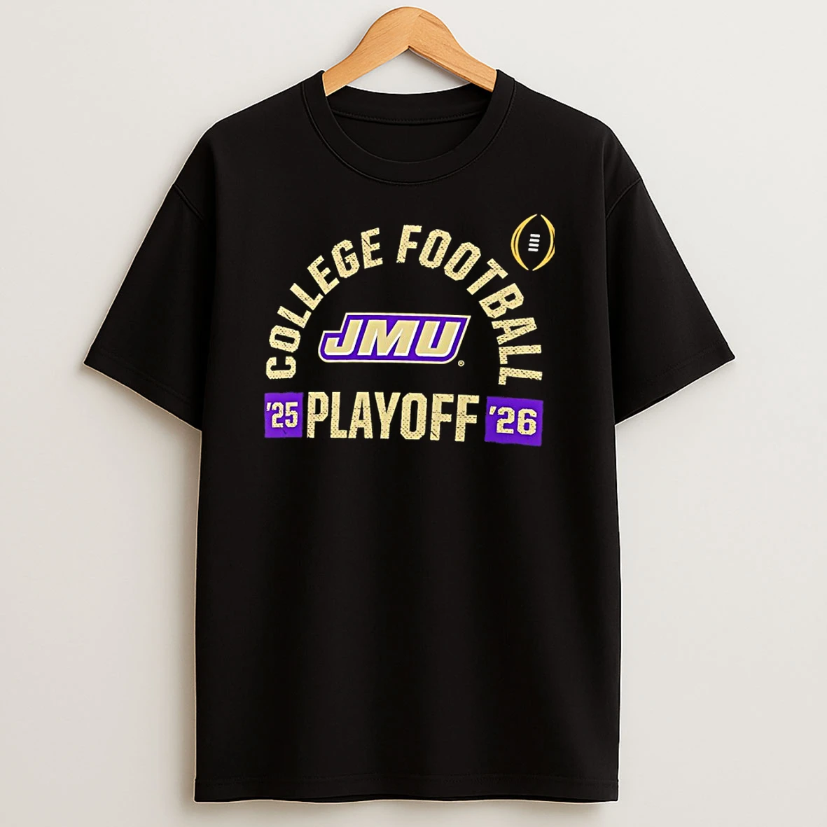 James Madison Dukes 2025 26 College Football Playoff T Shirt