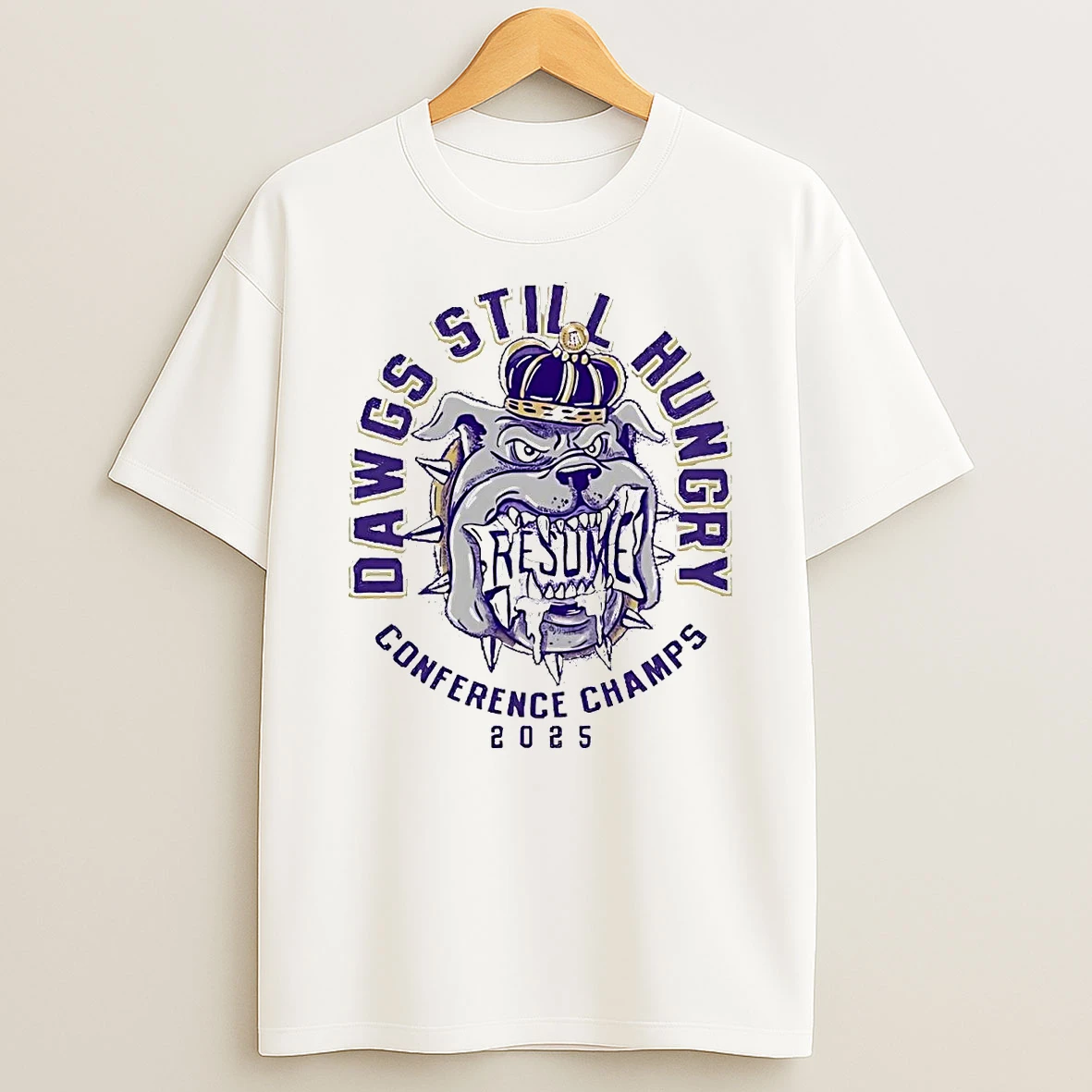 James Madison Dukes 2025 Conference Champs Dawgs Still Hungry T Shirt