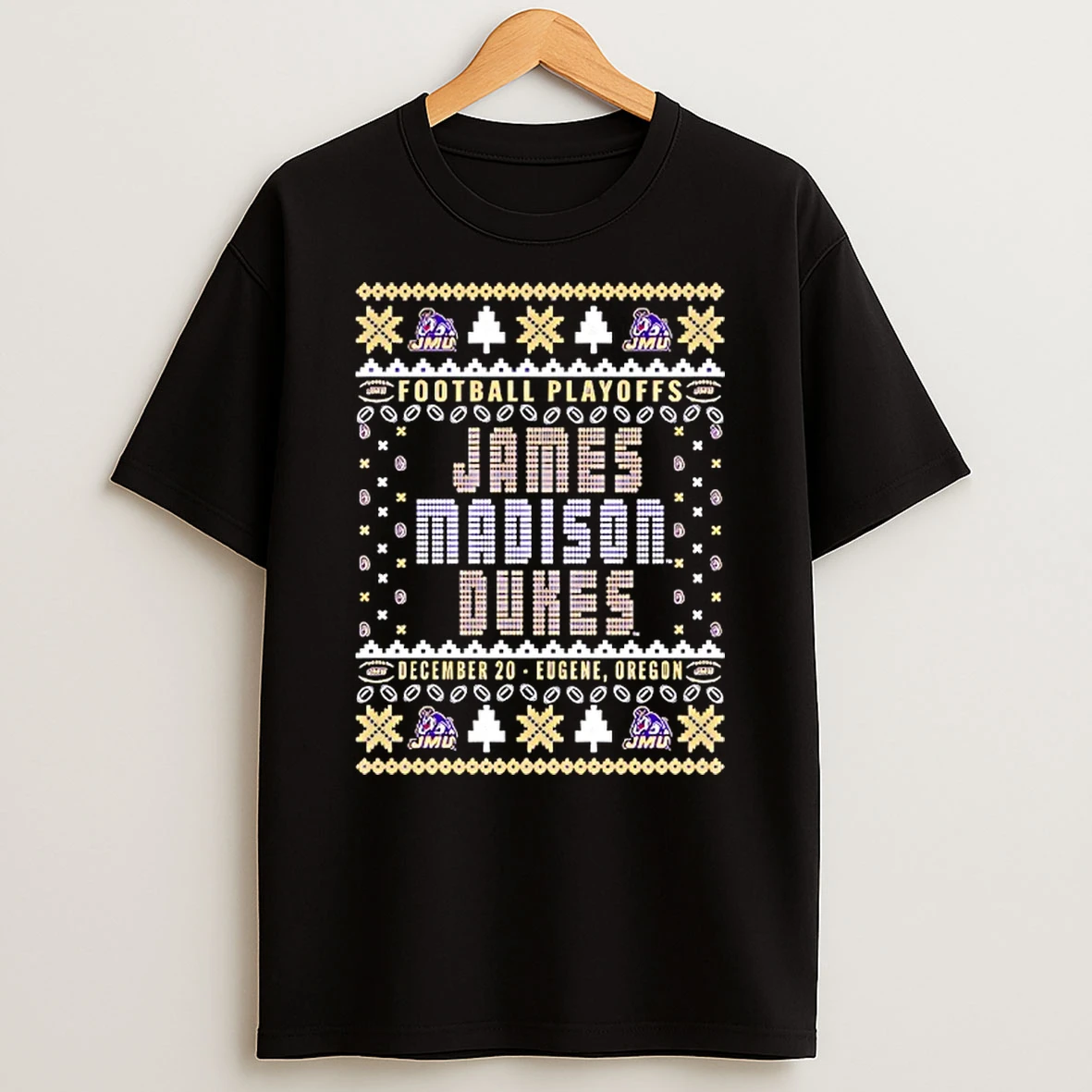James Madison Dukes Christmas December 20 T Shirt