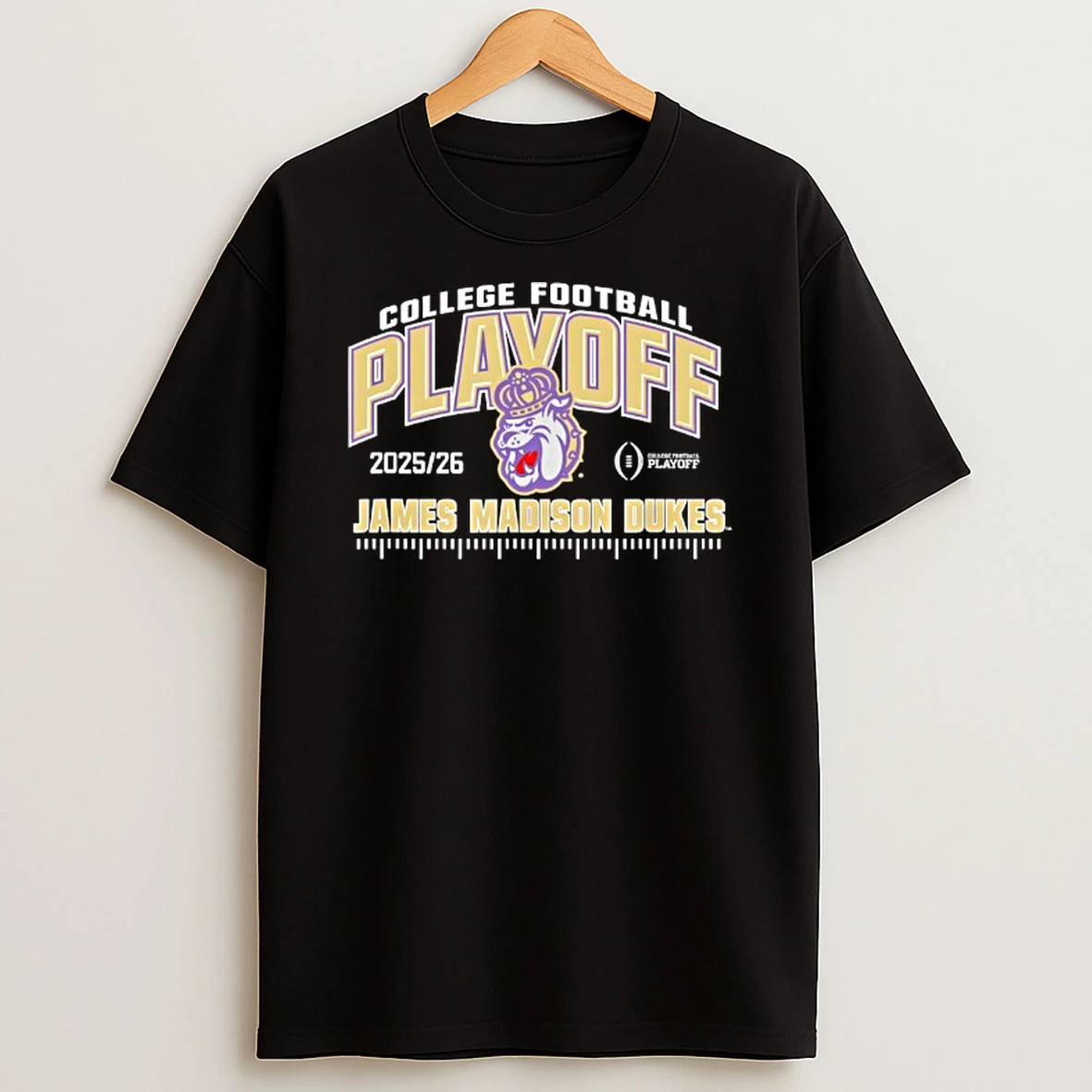 James Madison Dukes College Football Playoff Cfp 2025 26 T Shirt
