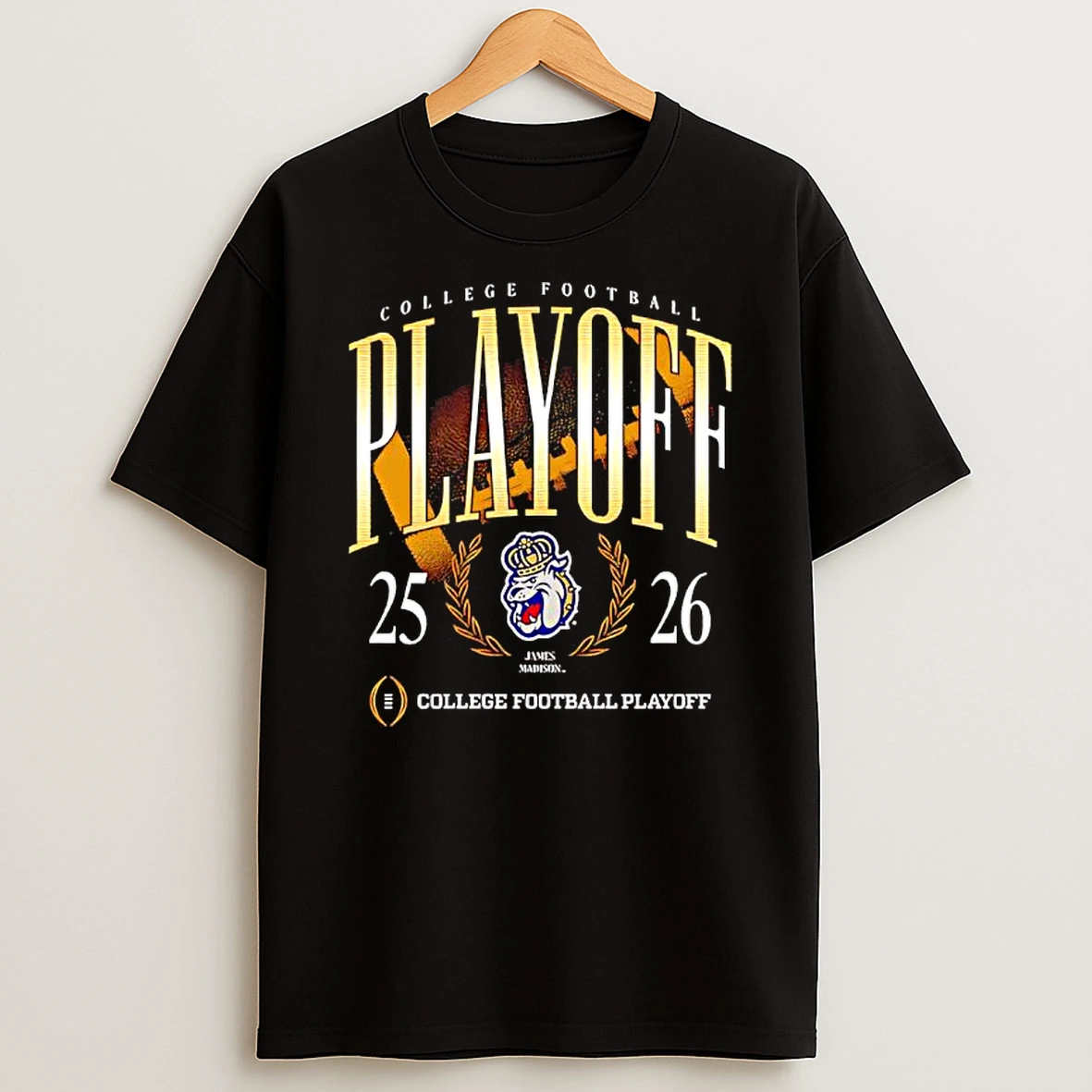 James Madison Dukes Jmu 25 26 College Football Playoff T Shirt