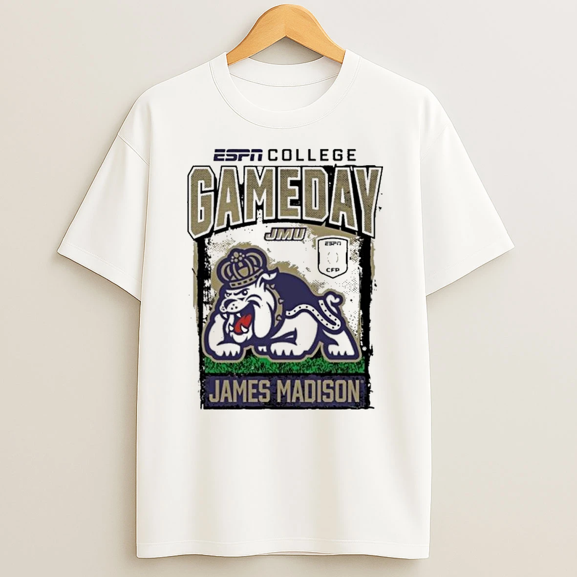 James Madison Dukes Jmu Cfp 25 2026 Gameday Mascot T Shirt