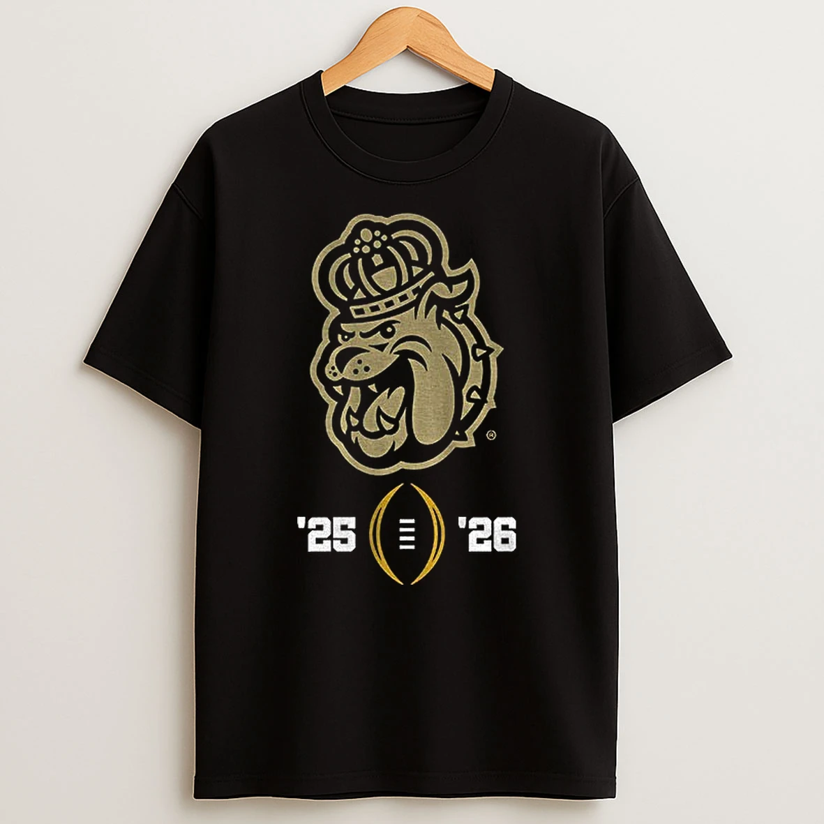 James Madison Dukes Ncaa Division I Football Bowl 2025 26 College Football Playoff T Shirt
