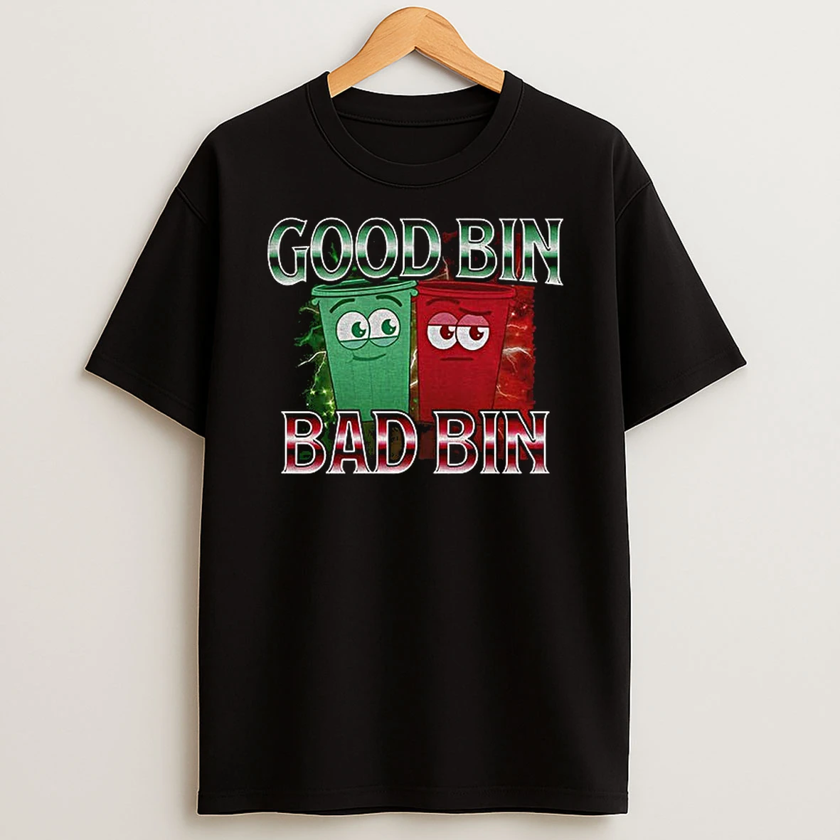 James Marriott Willne Good Bin Bad Bin T Shirt