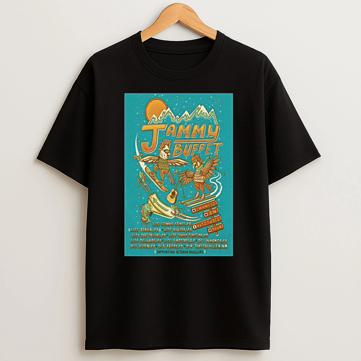 Jammy Buffet Changes In Alttudes Tour 26 T Shirt