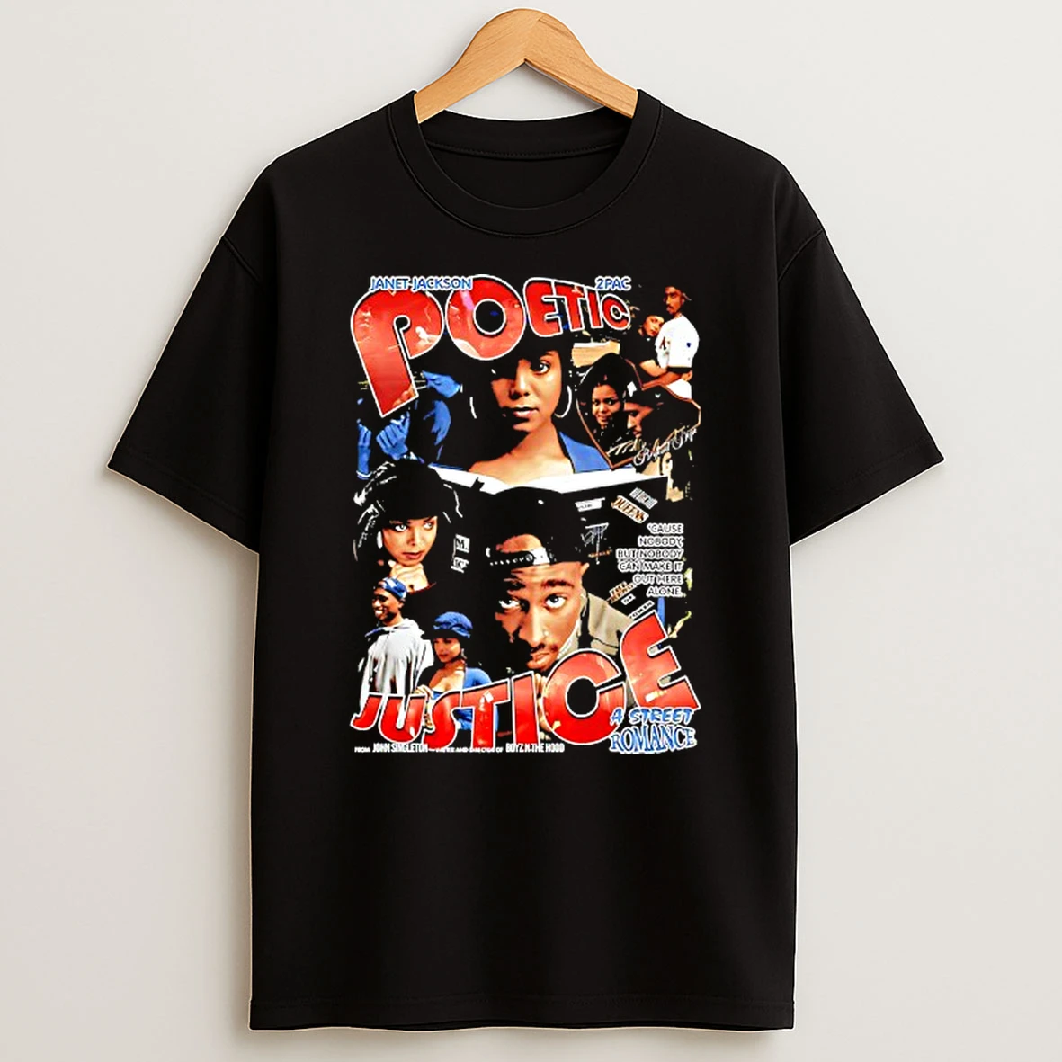 Janet Jackson 2pac Poetic Justice A Street Romance T Shirt