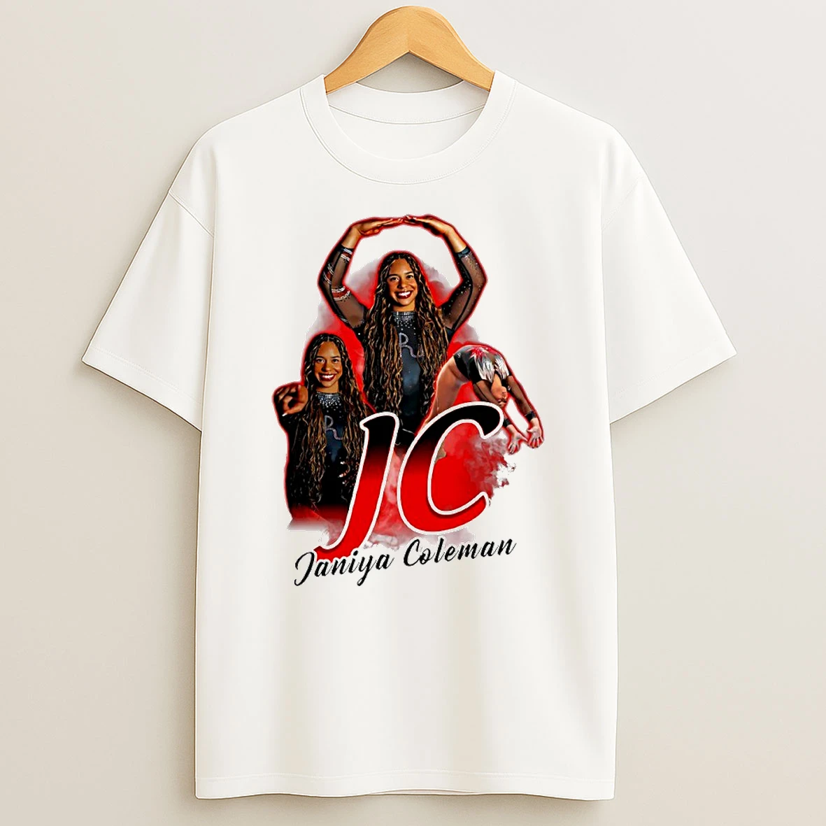 Janiya Coleman Graphic Circle T Shirt