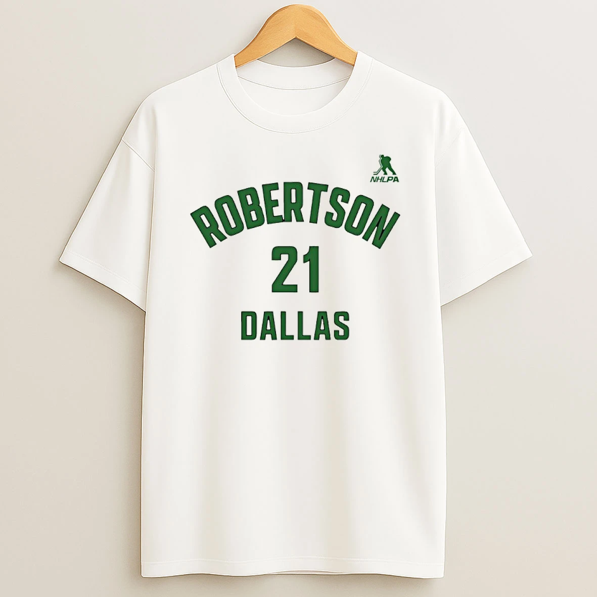 Jason Robertson 21 Dallas Stars Nhl Player Number And Name T Shirt