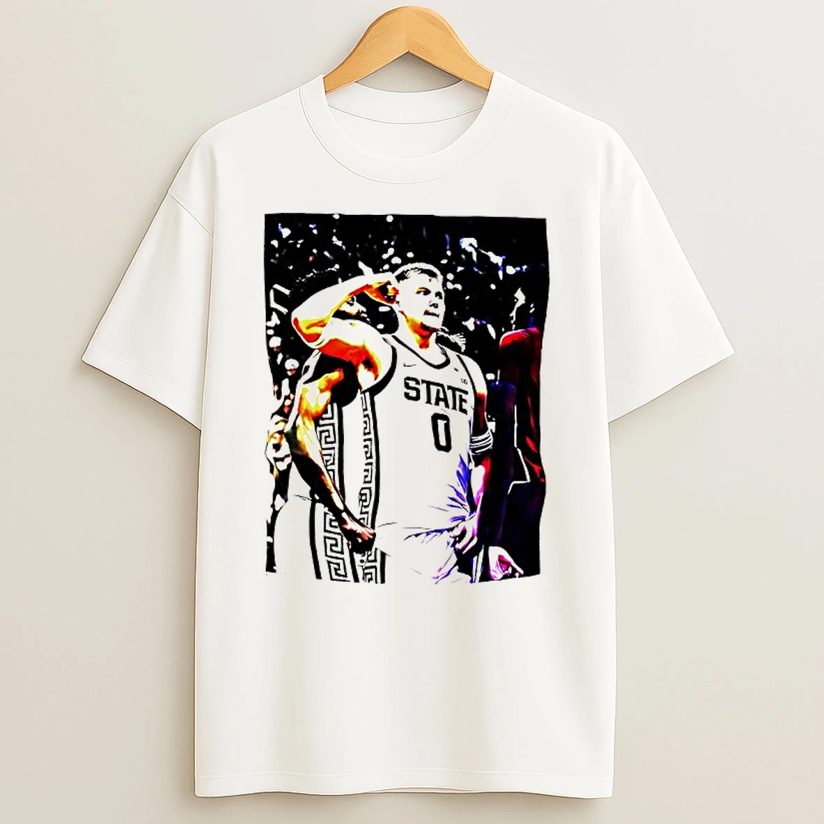 Jaxon Kohler Michigan State Spartans Basketball Jersey T Shirt