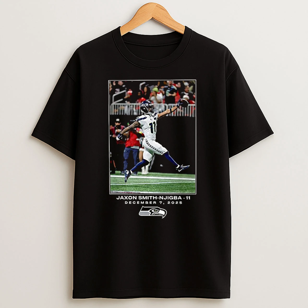 Jaxon Smith Njigba Seattle Seahawks Nfl Week 14 2025 Moment T Shirt
