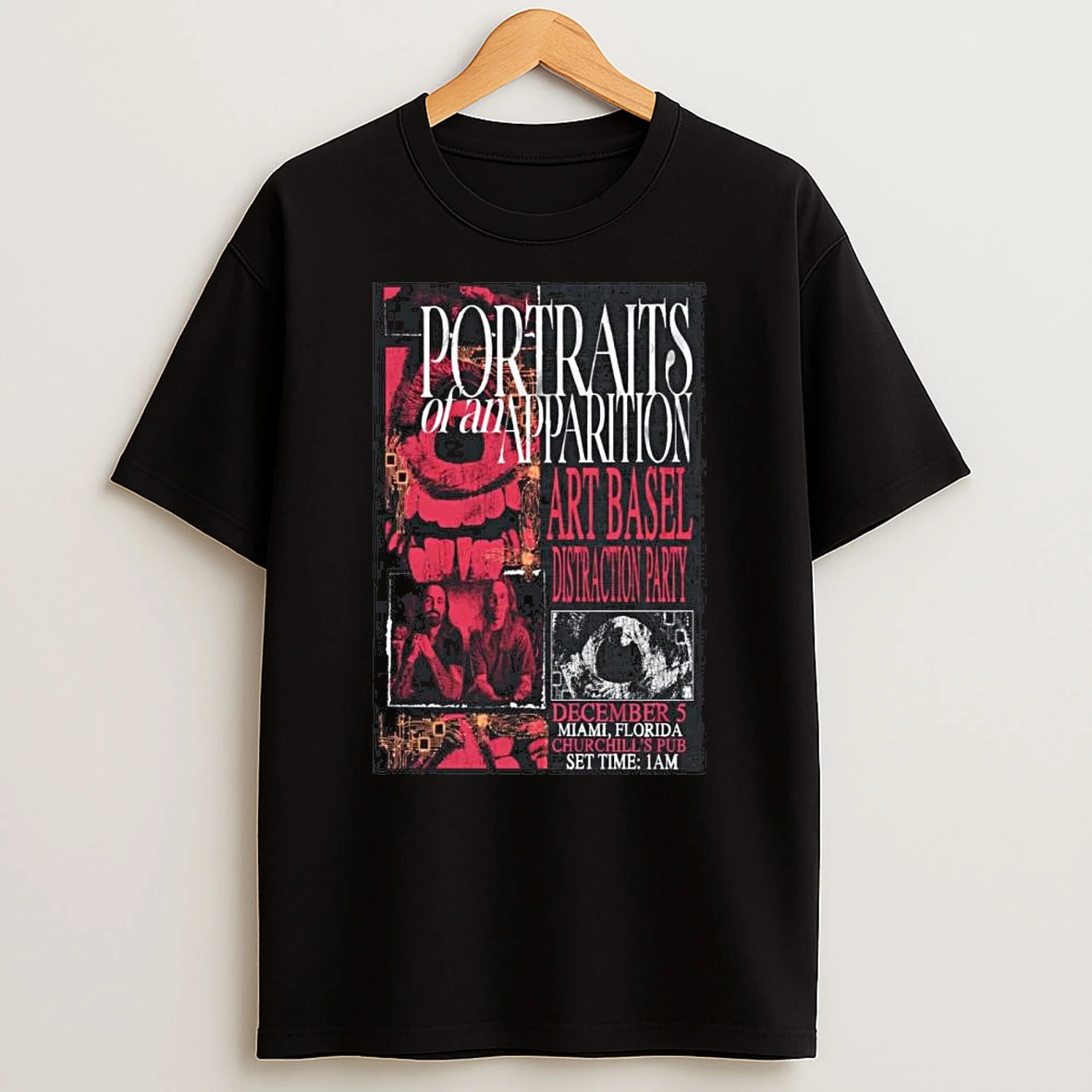 Jay Weinberg With Portraits Of An Apparition Dec 5 2025 Churchills Pub In Miami Fl T Shirt