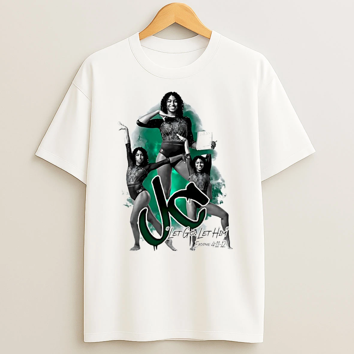 Jazlynn Chism Let Go Let Him Graphic Circle T Shirt