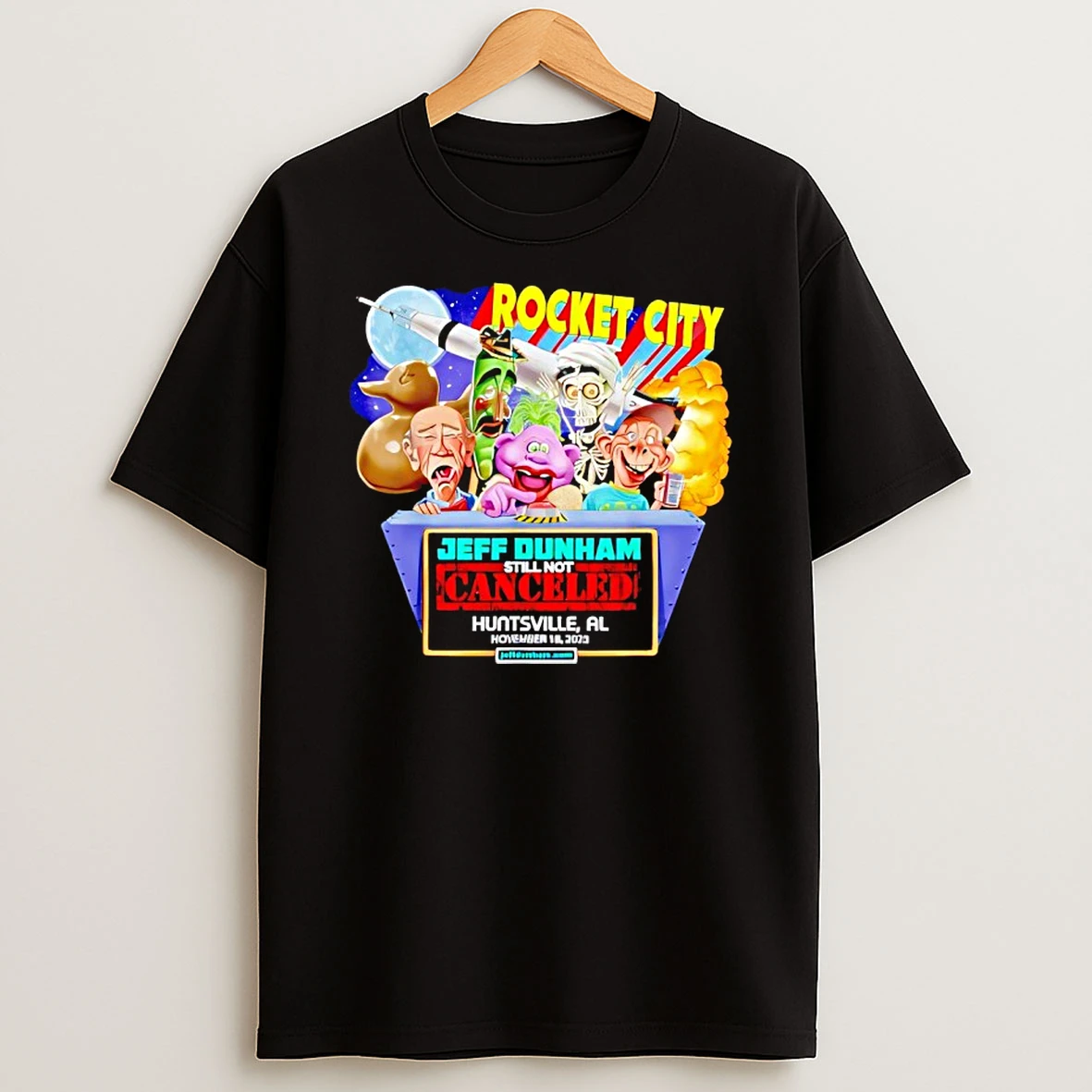 Jeff Dunham Huntsville Al T Shirt