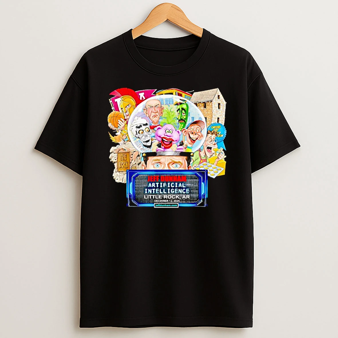 Jeff Dunham Little Rock Ar T Shirt
