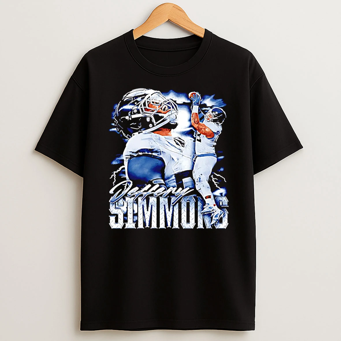 Jeffery Simmons Tennessee Titans Catch Graphic T Shirt