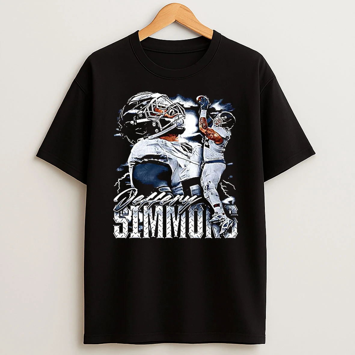 Jeffery Simmons Tennessee Titans Football Catch Ball Graphic T Shirt