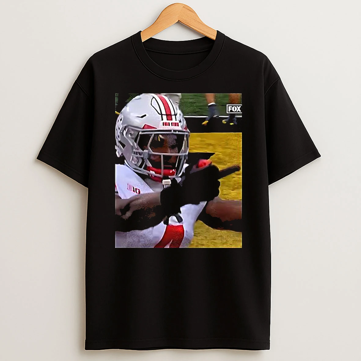 Jeremiah Smith Flips Off Michigan Fan T Shirt