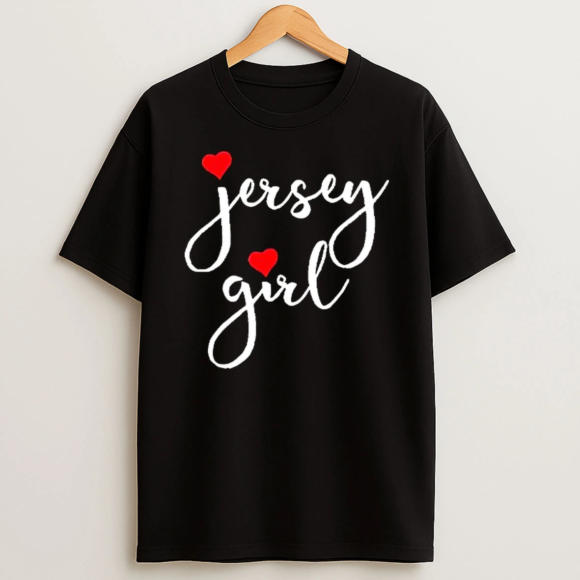 Jersey Girl In Jersey T Shirt