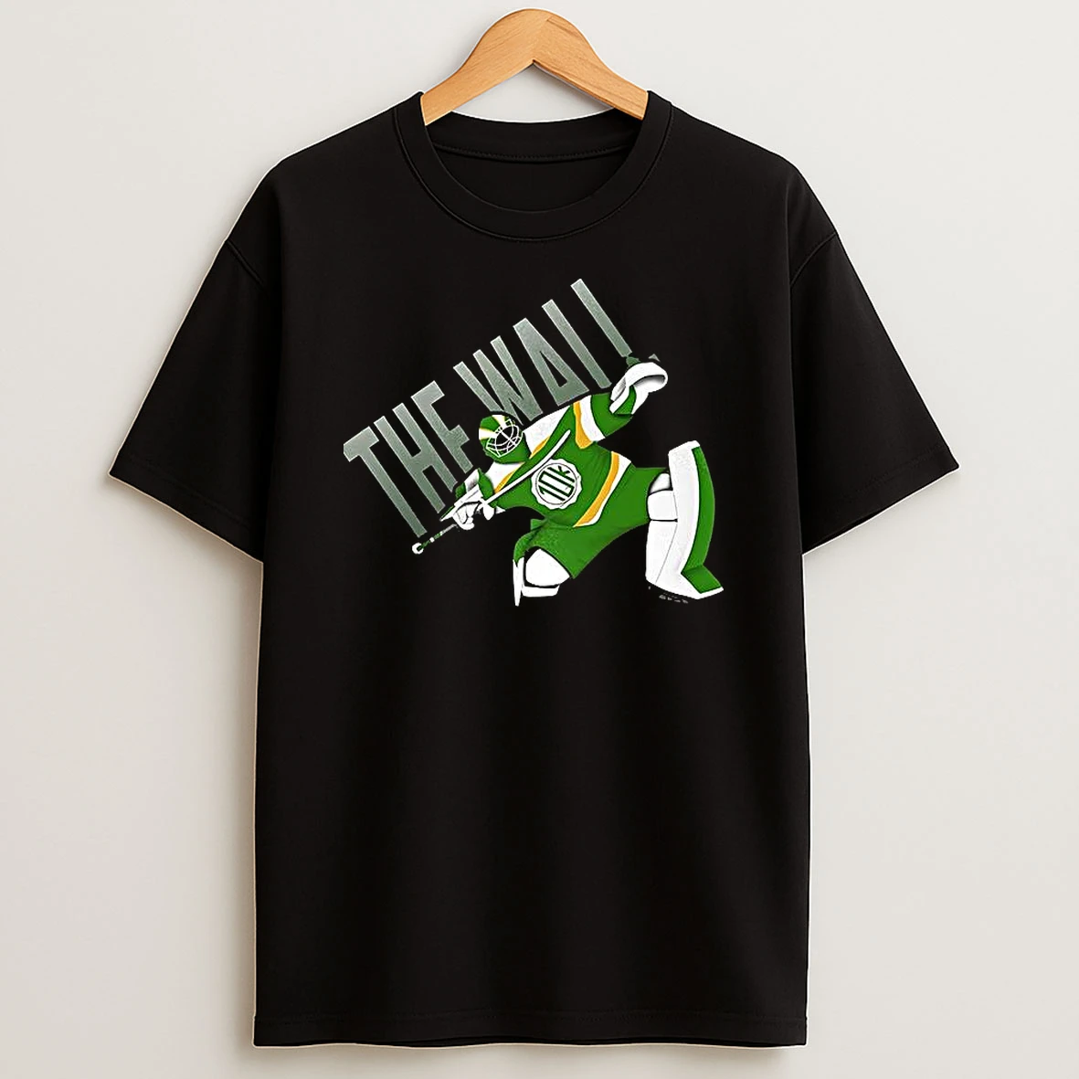 Jesper Wallstedt Minnesota Wild Goalie The Wall T Shirt