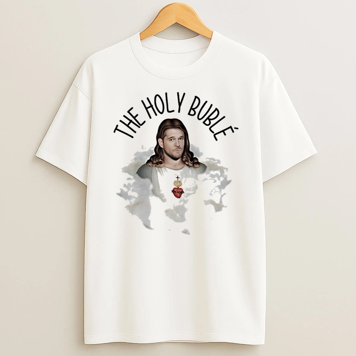 Jesus Christ The Holy Buble T Shirt