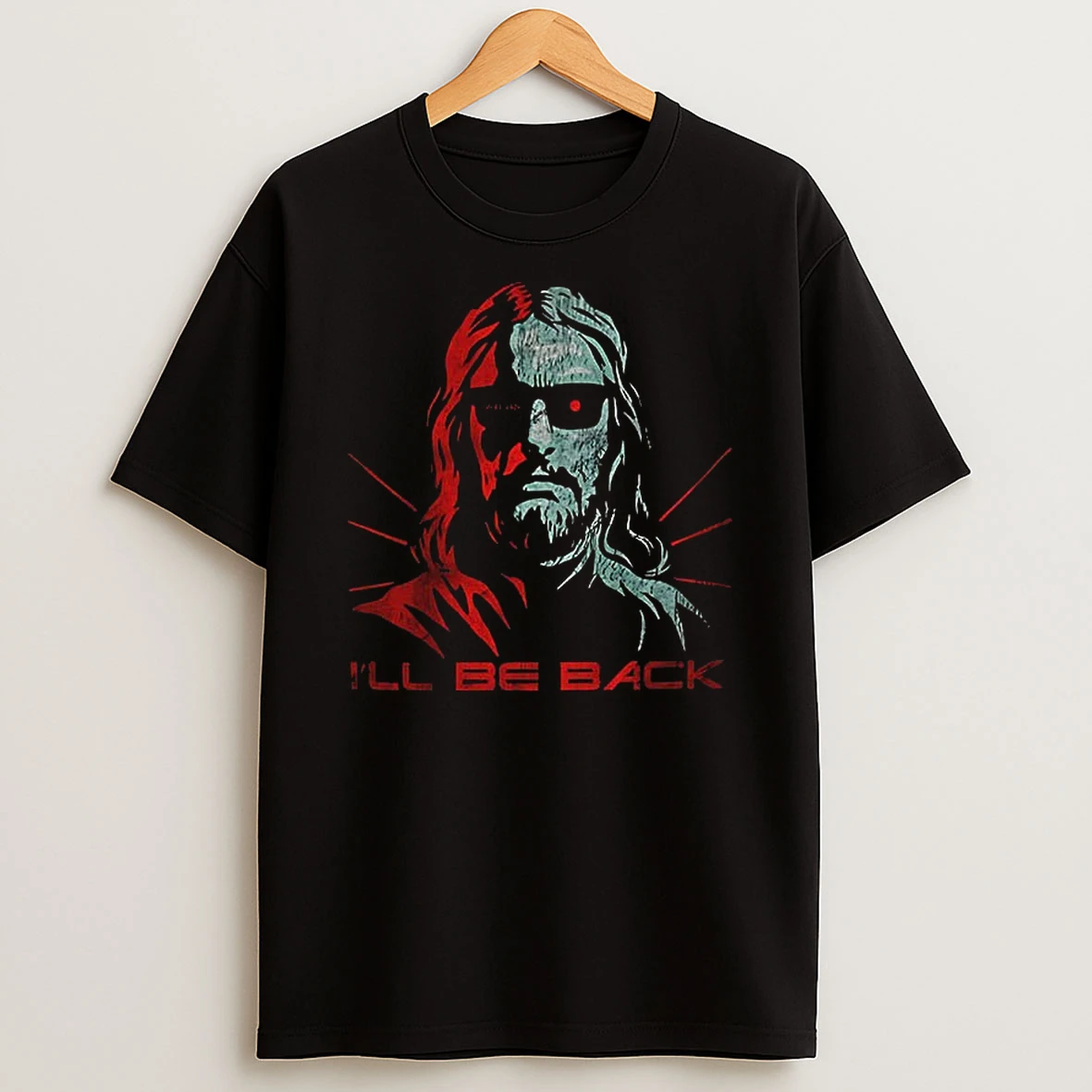 Jesus Terminator Ill Be Back T Shirt