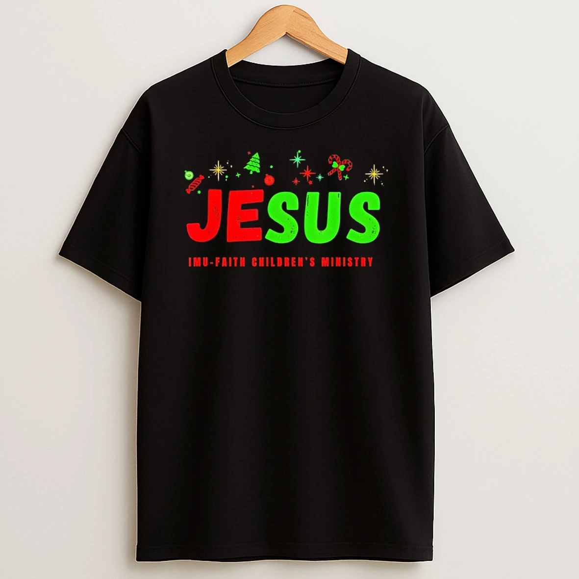 Jesus Imu Faith Childrens Ministry T Shirt