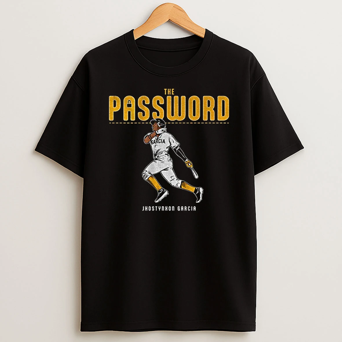 Jhostynxon Garcia Pittsburgh Pirates Mlb Baseball The Password T Shirt