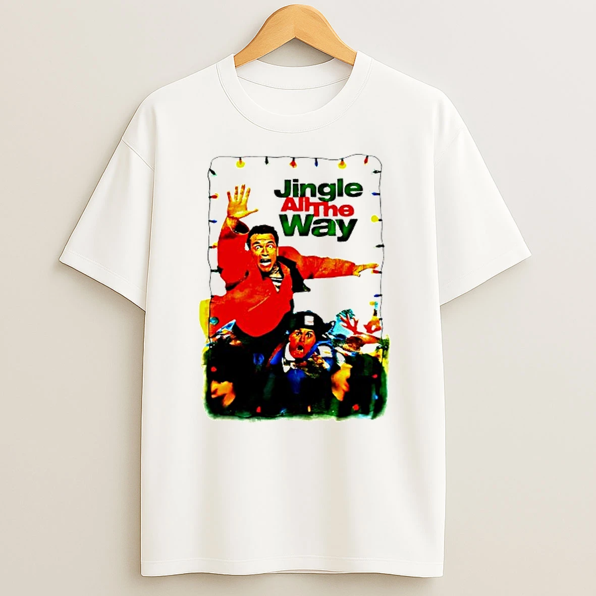 Jingle All The Way Movie Promo T Shirt