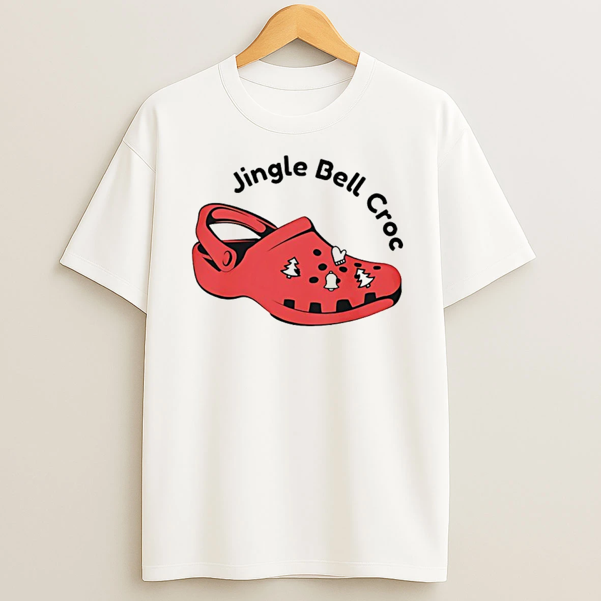 Jingle Bell Croc Christmas T Shirt
