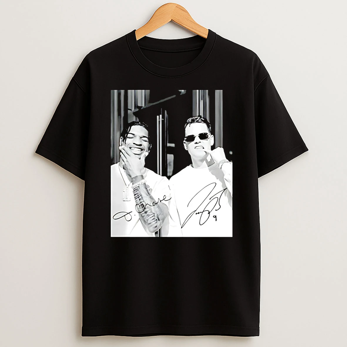 Joe Burrow And Jamarr Chase Signature Retro T Shirt