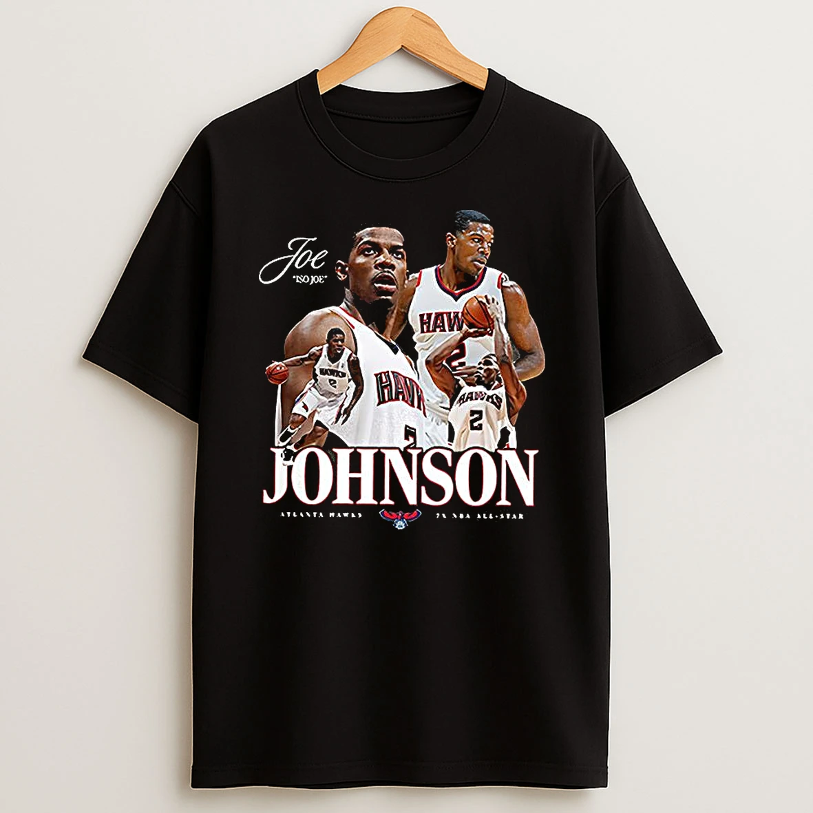 Joe Johnson Iso Joe Atlanta Hawks Basketball T Shirt