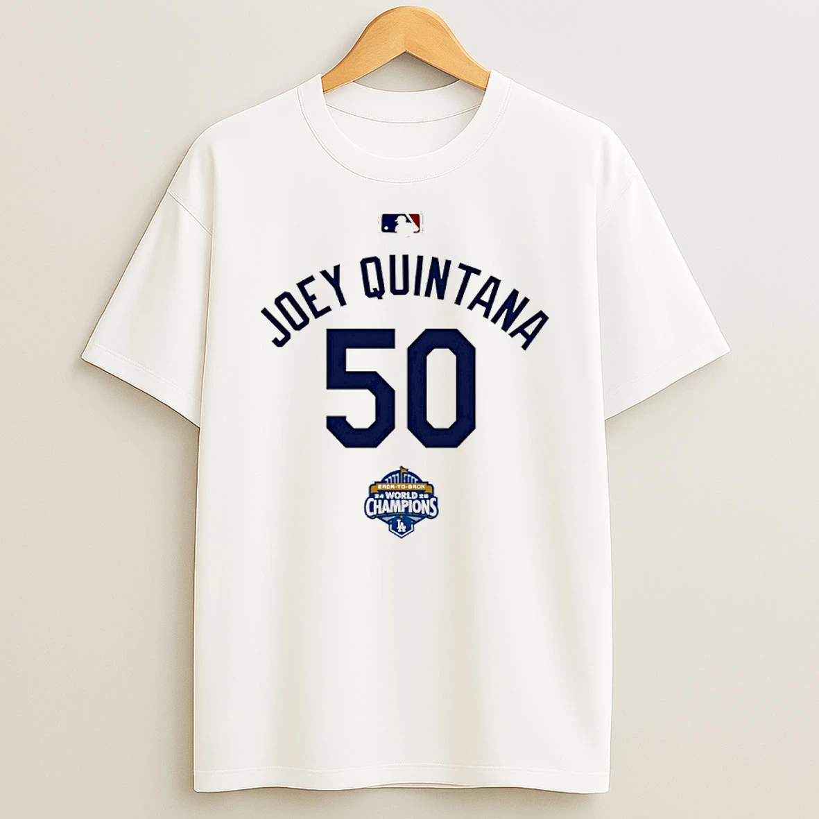 Joey Quintana 50 Back To Back Champs World Champions T Shirt