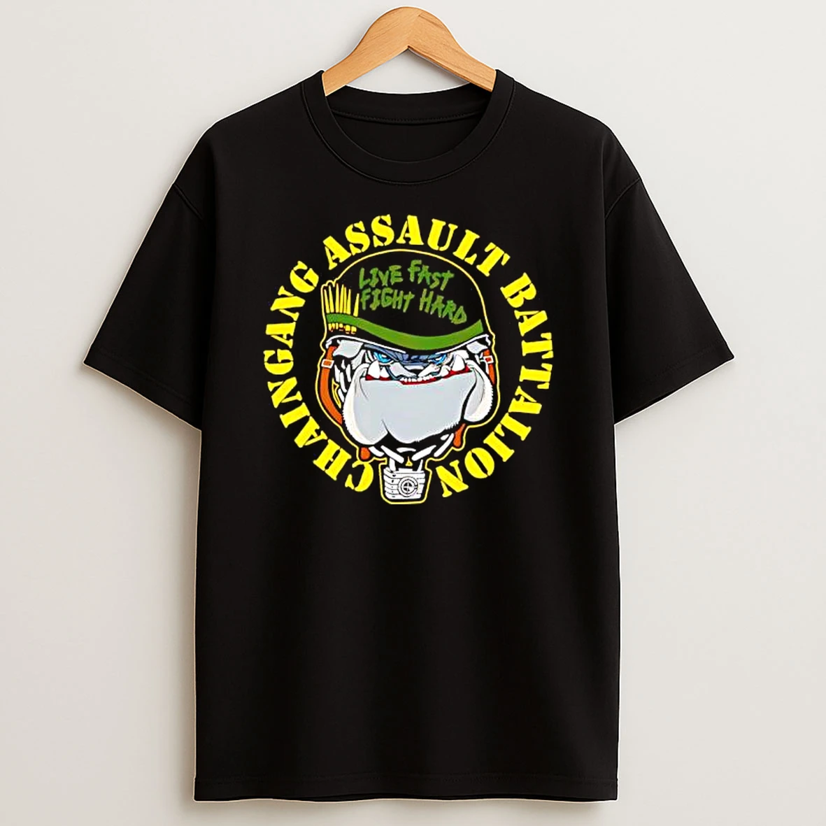John Cena Bulldog Chain Gang Assault Battalion T Shirt