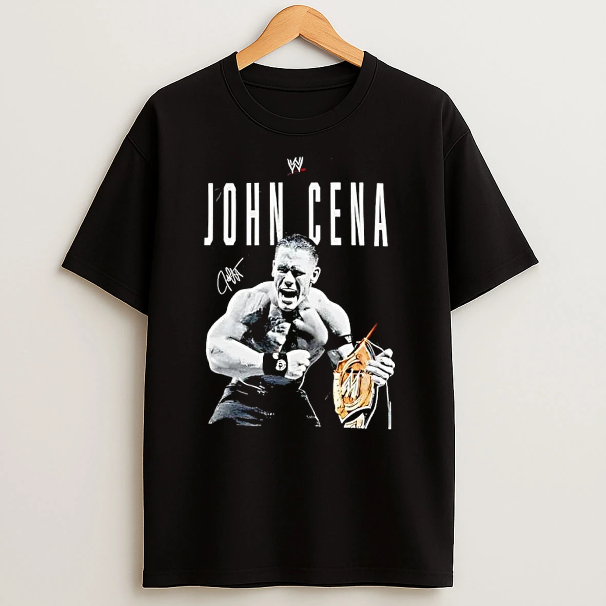John Cena Farewell Championship Wrestling Legend Final Match T Shirt