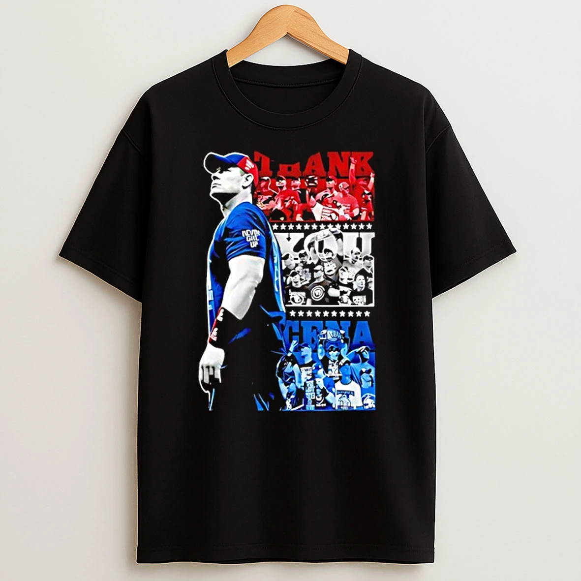 John Cena Final Match 2025 Thank You Cena T Shirt