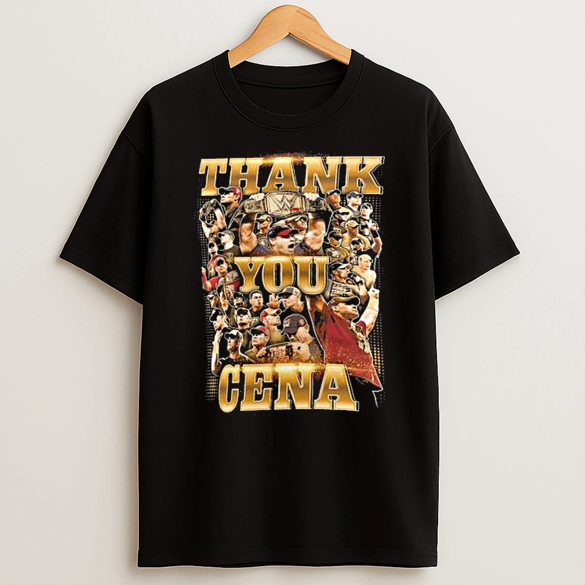 John Cena Final Match Washington Dc On December 13th 2025 Thank You Cena T Shirt