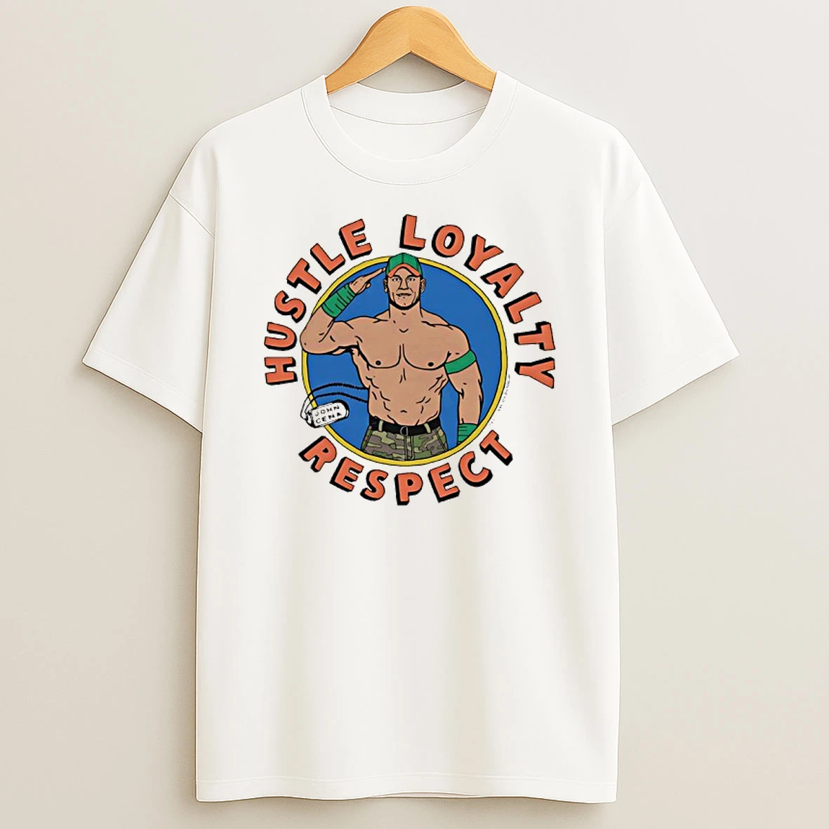 John Cena Homage Hustle Loyalty Respect T Shirt