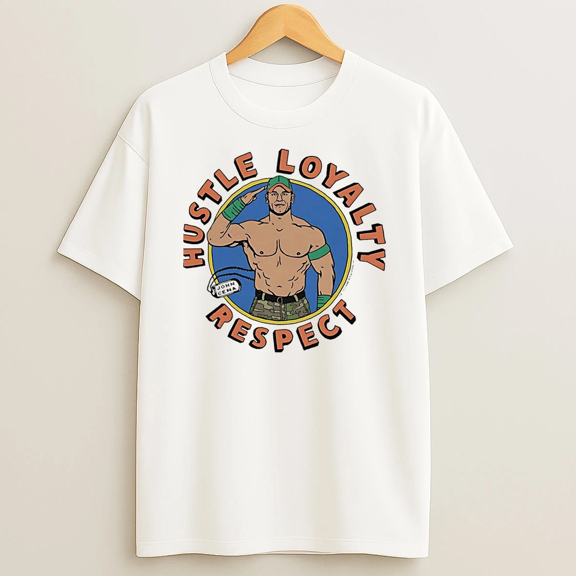 John Cena Hustle Loyalty Respect T Shirt